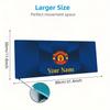 Manchester United F Custom Name Large Size Mouse Pad Large Gaming Table Cushion Non-slip Laptop Tablet Big Mousepad XXL Mat Mini PC Playmat With Lock 