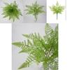 Faux Plant Dryopteris Filix Schott Mas For Indoor Home Decor