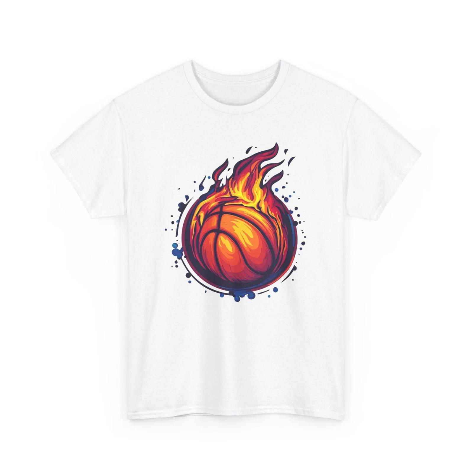 Hoops Inspired Sports Tee | Basketball Player Vibe Shirt L