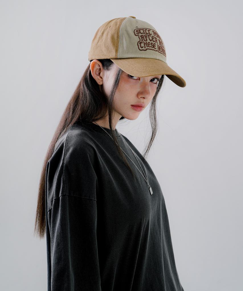 EZKATON Perfect Pigment Ball Cap Beige Kmac6806