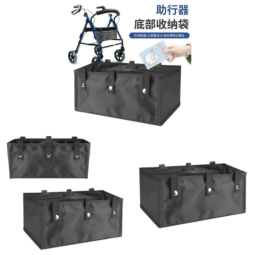 Oxford Fabric Walker Storage Bag With Large Capacity For Travel And Convenience