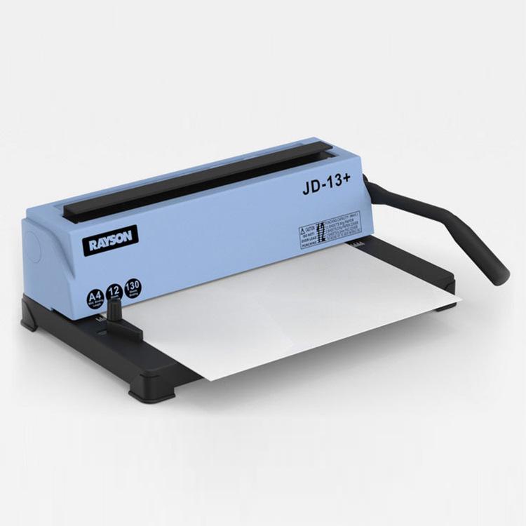 Leisheng JD-13+ Punching & Crimping Machine: 10-Hole Clip Strip Binder with Carbonized Steel Blade