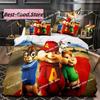 3D Kreslený C-Chipmunk A-Alvin Ložní Sada Tištěná Ložní Sada s Povlakem na Polštář Přikrývka na Postel Jednolůžko Dvoulůžko Queen Super King Size