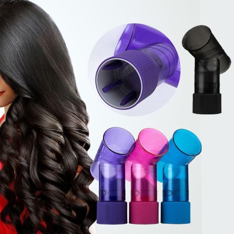 Hair Self-Perm Curl Maker Dryer Head black
