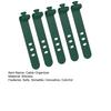 5Pcs Cable Organizer Ties Management for Headphones Flexible Wire Silicone Reusable Cable TV USB Computer