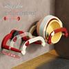 Retractable Suction Cup Basin Rack: No-Drill Wall Mount Bathroom Storage Shelf and Draining Foot Basin Holder