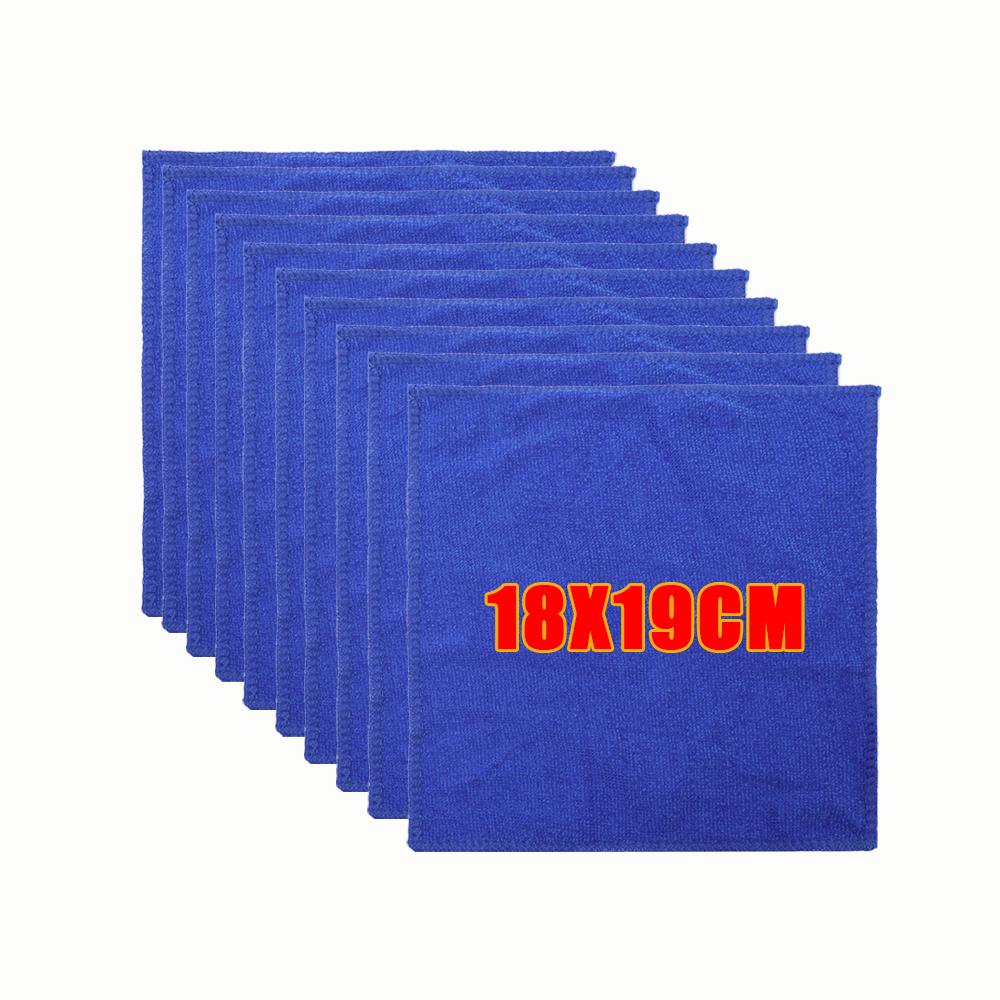 Microfiber 201Pcs Car Wash Towels Absorbent Drying Hemming Car Care Cloth Household Kitchen Bathroom Cleaning Cloths Towel Rags
