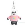 We Bare Bears Anime Plüschtiere Anhänger Grizzly Panda Eisbär Schlüsselanhänger Schlüsselring Stoffpuppen Plüschtiere Figuren Schlüsselanhänger Geschenke