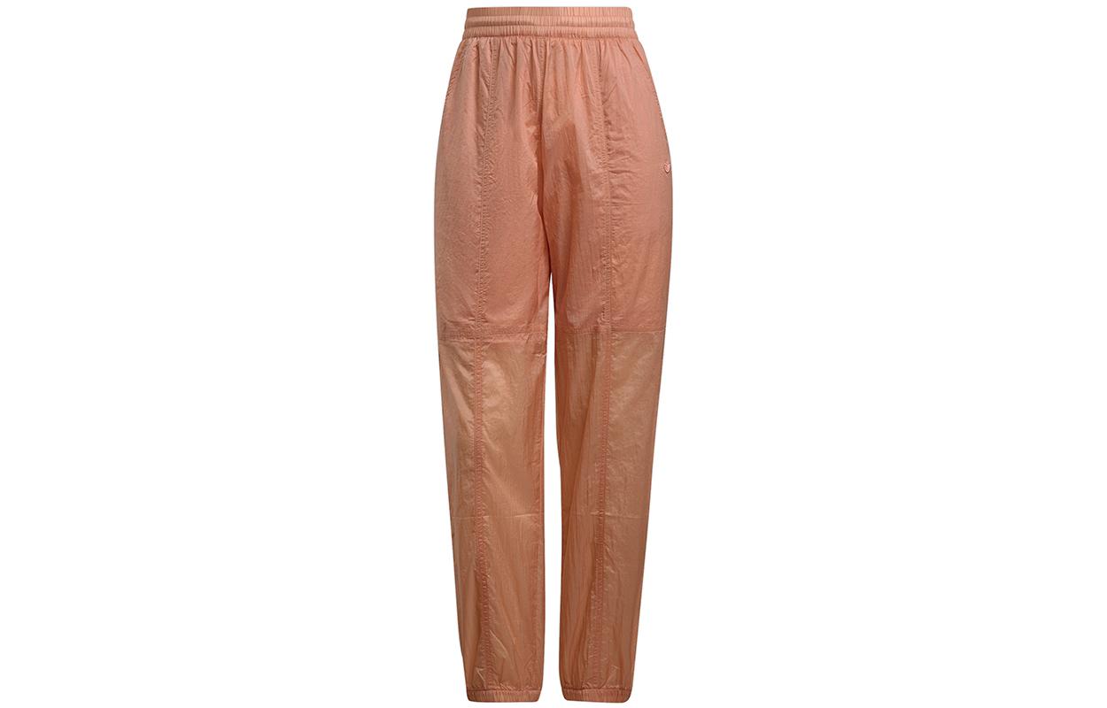 Adidas Originals ADICOLOR RIPSTOP TRACK PANTS Knitted Sweatpants Women s Pink H11421 J/XS