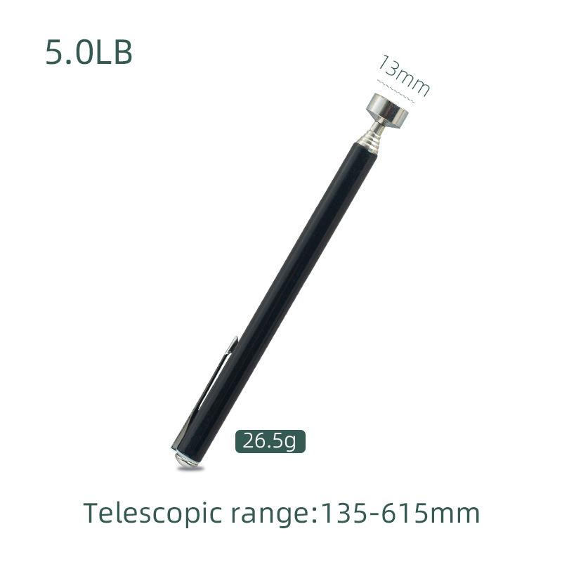 Magnetic Pickup Tool Kit with Telescopic Extension, Mirrors, Flashlight, and Storage Bag