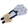Pet Chicken Duck Diapers Waterproof Breathable Goose Clothes Diaper with Bow for Poultry