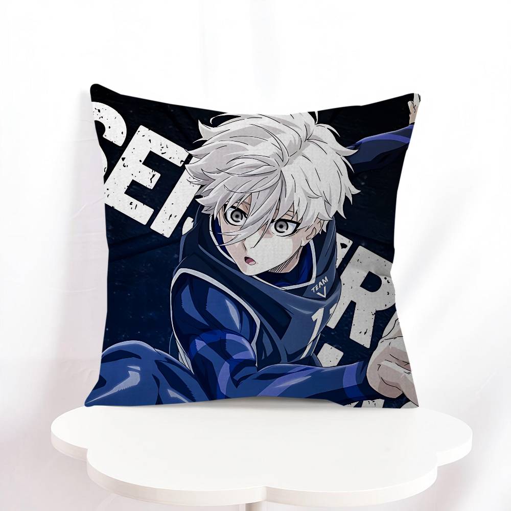 Seishiro Nagi 45*45cm Cushion Cover Pillow Cover Decor Pillowcase Home Pillowcase For Couch Pillow