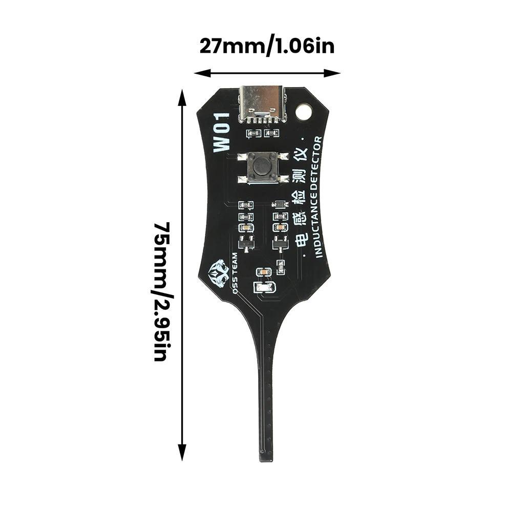 W01 Smart Inductance Detector Professional Phone Motherboard Inductance Fault Tester Fast & Stable Electronic Repair Tools