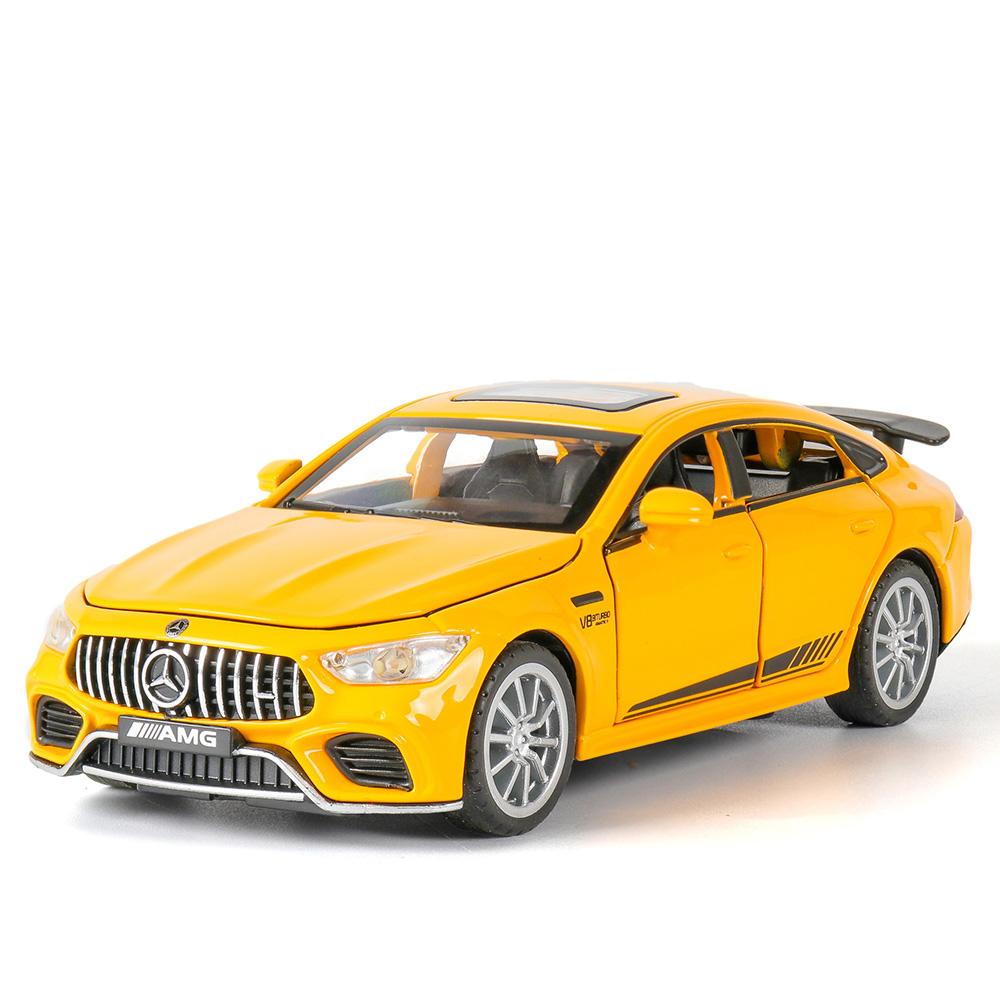 1:32 GT63 V8 C260L Car Model Toy Metal Body Sound Light Pull Back Alloy Diecast Simulation Vehicle Gift Toys For Boys Collection