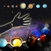 Universe Galaxy Eight Planets Bracelet Solar System Guardian Star Natural Stone Beads Bracelets for Women Fashion Couple Jewelry