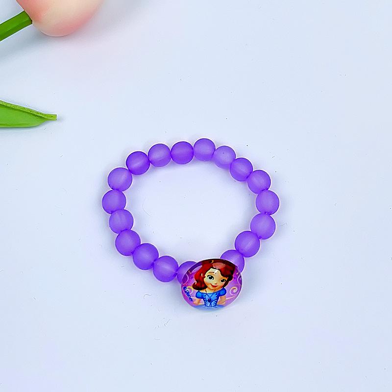Cartoon Mermaid Pendant Beaded Bracelet for Girls