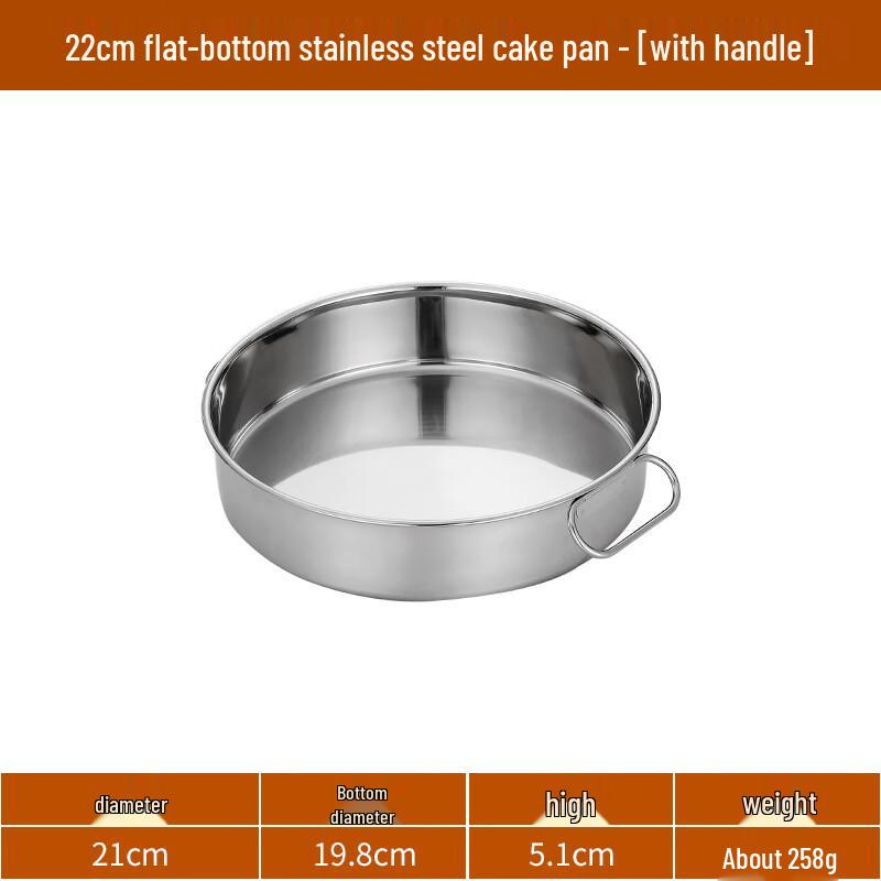 Lainuo Stainless Steel Round Flat Serving Tray