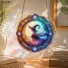 2D Flat, 1set/83pcs 18.8cm Acrylic Jigsaw 2D Flat - Sun Catcher - Three-Layer Acrylic - The Middle Layer Is a Puzzle - Stained Glass Effect Window Han