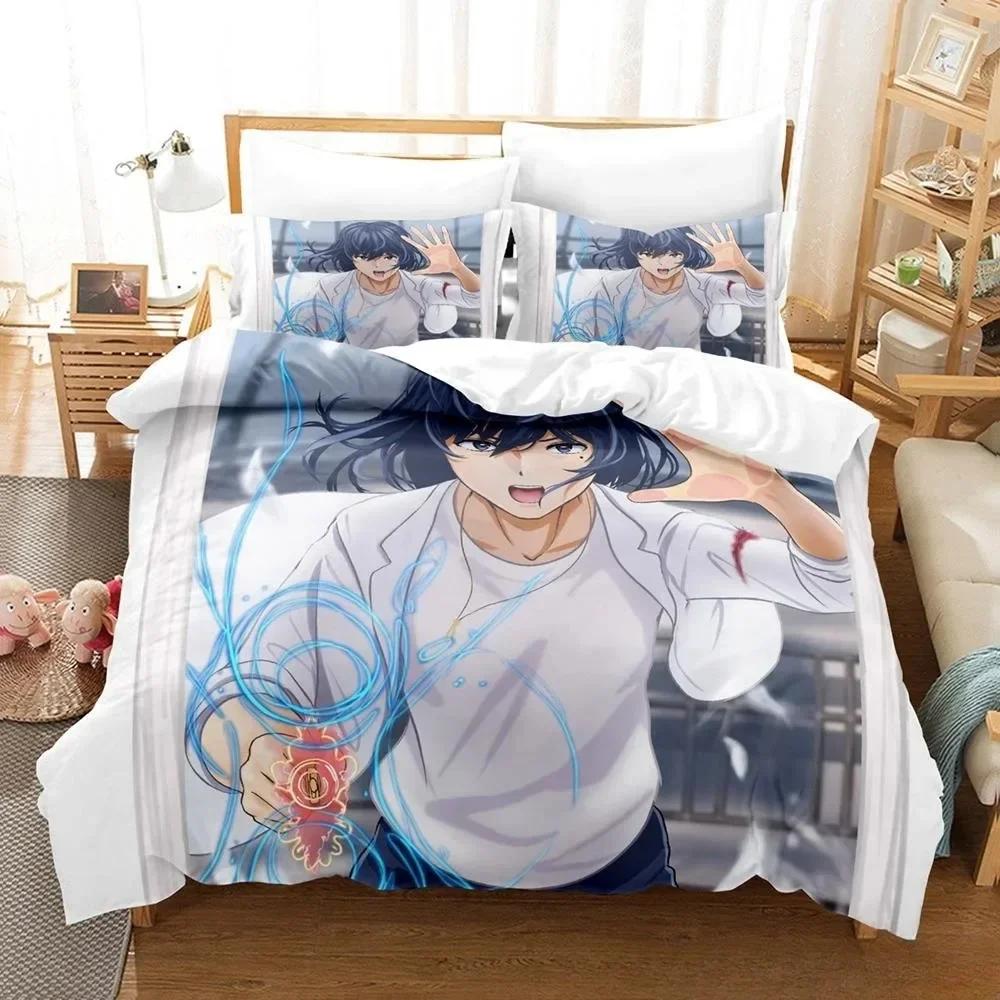 Comforter New 3D Anime Suzume No Tojimari Bedding Set Printed Bed Set With Bed Single Double Queen Super King Size
