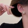 Mode strass blume ohrstecker Ohrringe für Frauen Mädchen Geschenk Schmuck Großhandel