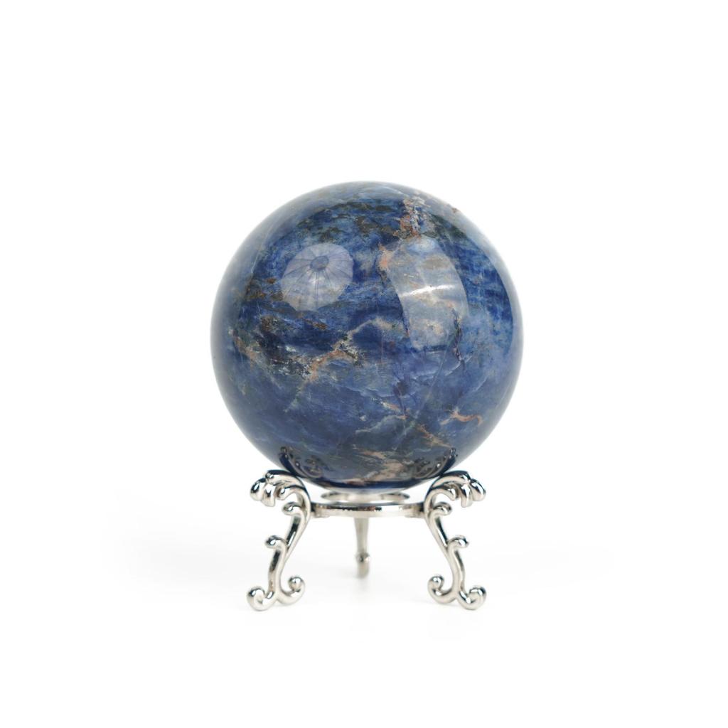 Cross-border Natural Crystal Ball with Multi-Gem Raw Stone Polished for Home Office Feng Shui Decor.