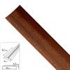 WOLFPACK PROFESSIONAL LINE - Adhesive Flashing for Carpets Metal Sapele 82.0 Cm.