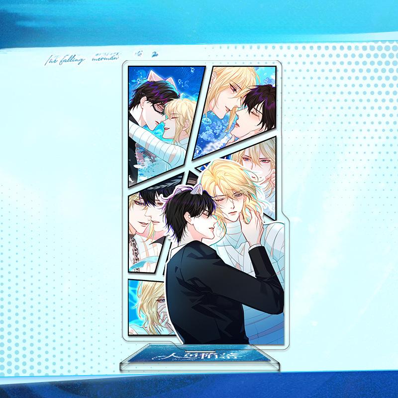 Jinyu Luoluo Series Acrylic Standing Sign HD Double-Sided Sandwich Craft White Chu Year Lanbo Rami Friends around