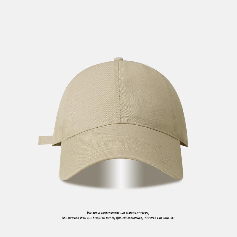Embroidered Letters Show The Face Small Peaked Cap Children'S Season Sun Protection Warm Versatile Big Head Circumference Baseball Cap