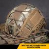 Sport Helmet Cover Hunting Shooting Airsoft Helmet Cover Mesh Paintball Helmet Cover for Ops-Core PJ/BJ/MH Fast Helmet Cover