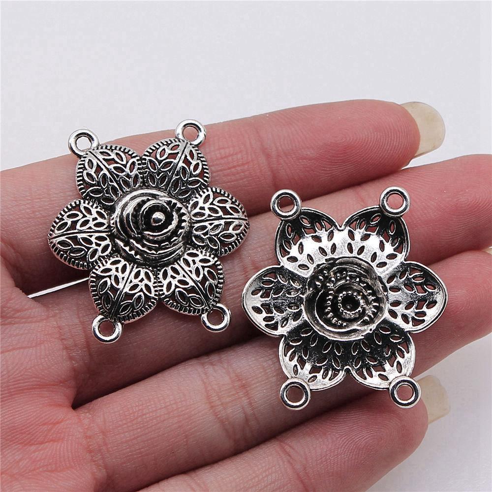 Accessories Parts Four-Hole Necklace Connector Wedding Jewelry Findings TA023