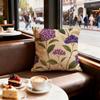 Floral Texture Cushion Cover Set of  Decorative Short Plush Pillow Covers for Sofa Soft  Cushion Case X Cm