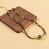 Niche design Nepalese style simple necklace female retro ethnic style temperament collarbone chain new Chinese short neck chain