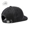 Spring and summer thin denim hard top short brim baseball cap men and women trend street breathable simple retro cap