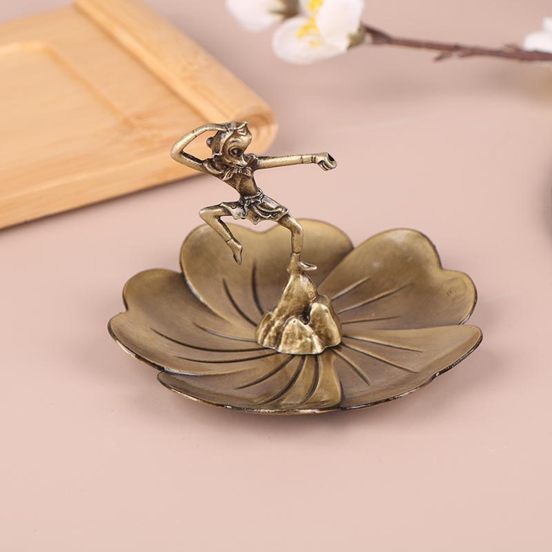 Vintage Fragrance Insert Thread Stick Fragrance Incense Burner Plate Holder Cucurbitar Fragrant Seat Base Incense Clip Decor