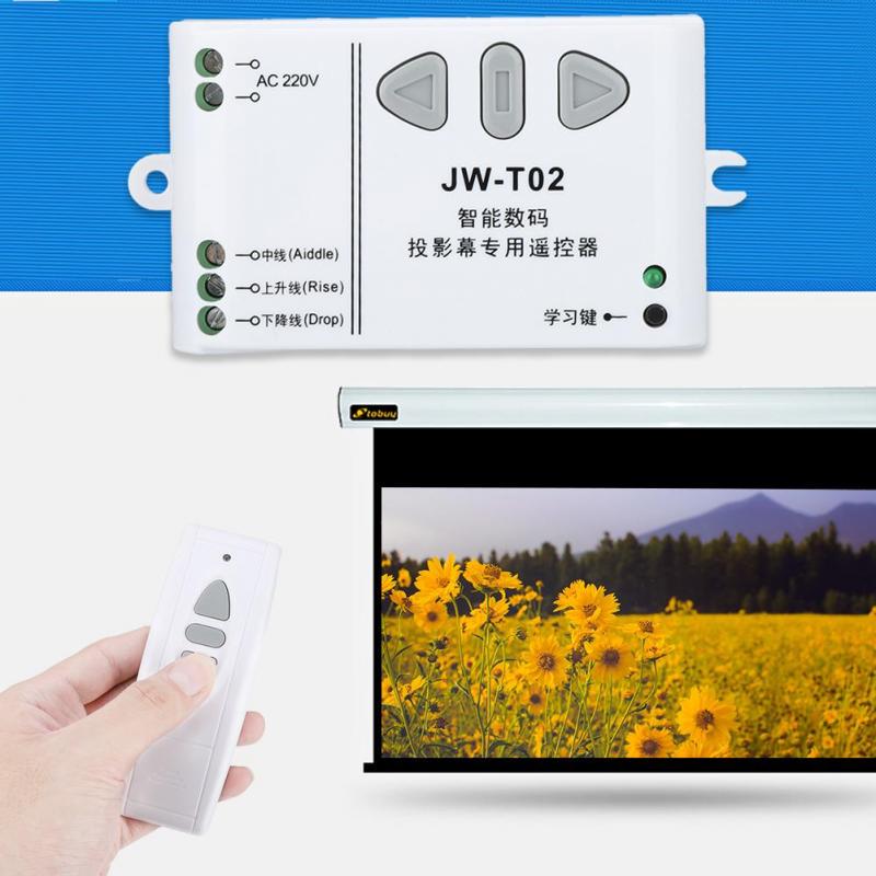 Projection Screen Wireless Remote Control Switch Up Down Reversing