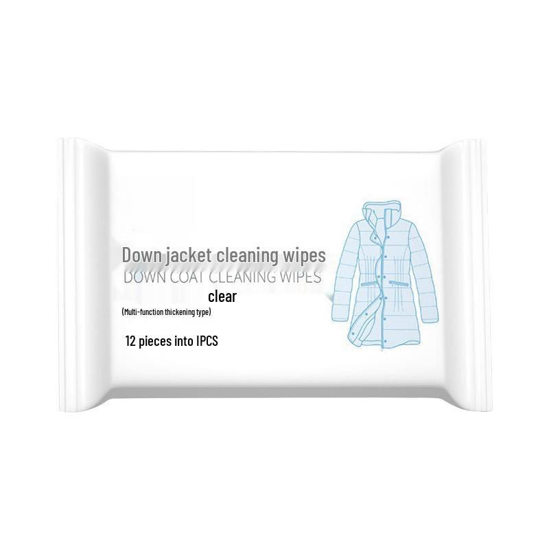 Jednorázové ubrousky na odstraňování skvrn pro péřové bundy - Přenosné čištění bez praní na olejové skvrny