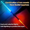 Holiday props sword Toy Scalable Star Light Sword Luminous Fluorescent Rod Laser Rod Children's Sword Toy War Gift Outdoor Toys
