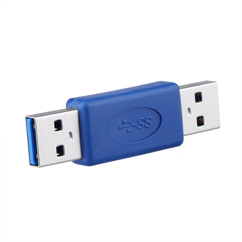 USB 3.0 Type A Male To Type A Male M M Coupler Adapter Gender Changer Connector Pro New