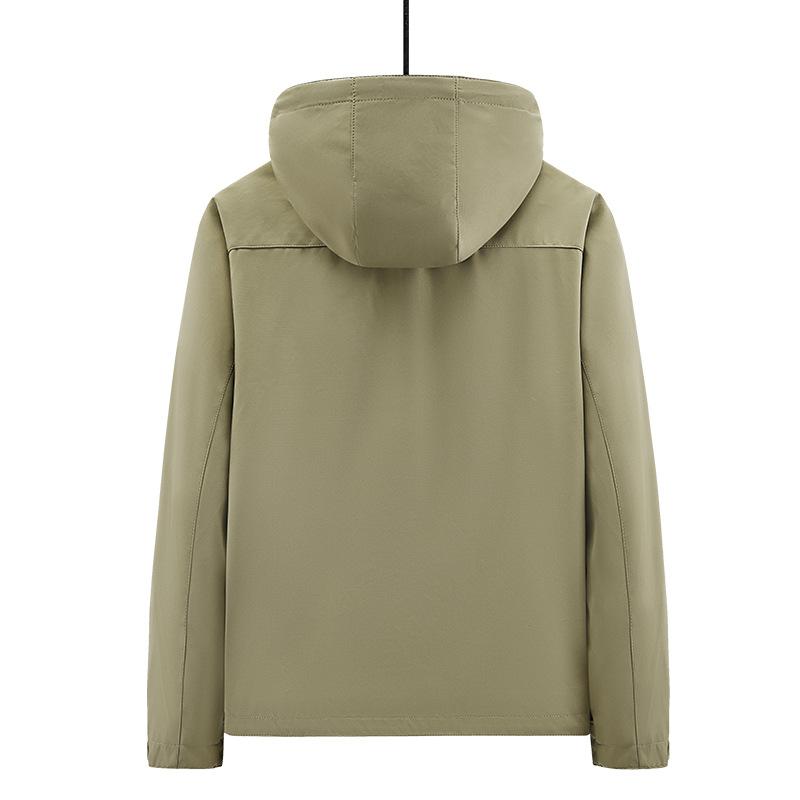 Autumn and Winter Outdoor Leisure Sports Men's American High Street Jacket Men's Hooded Loose Work Jacket