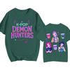 9 Colors K-Pop Demon Hunters Trending T-Shirts Demonic Emblem Tee Shirt for Men Y2K Funny Plus Size Short Sleeve Clothes