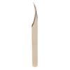 Stainless Steel Eyelash Tweezer Professional Lash Extension Tweezer Application for Nail Pearl Golden Dolphin Tweezer