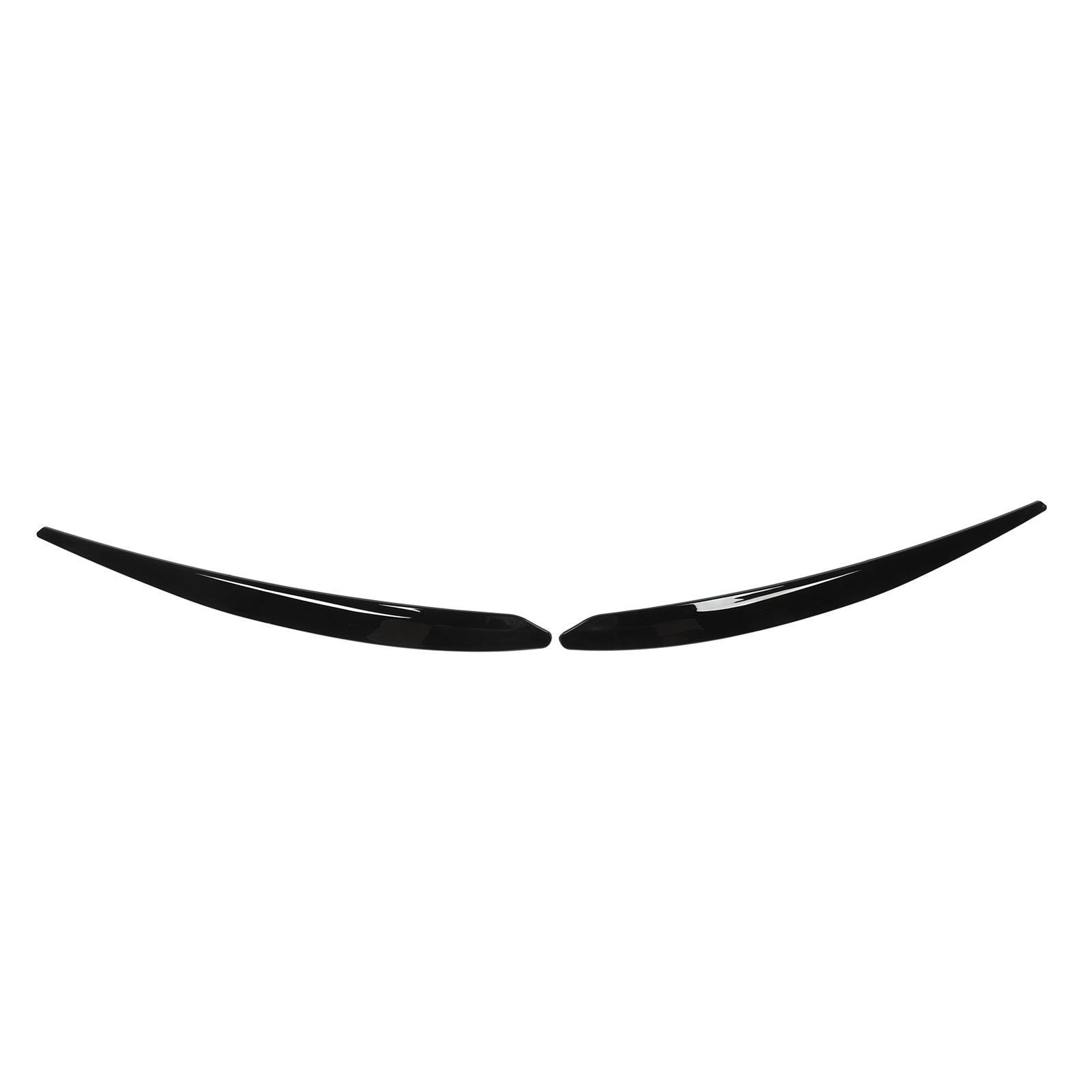 

1 Pair Headlight Eyebrow Left Right Rust Proof Car Eyelids Stickers Decoration Replacement For B8 2016 to 2018