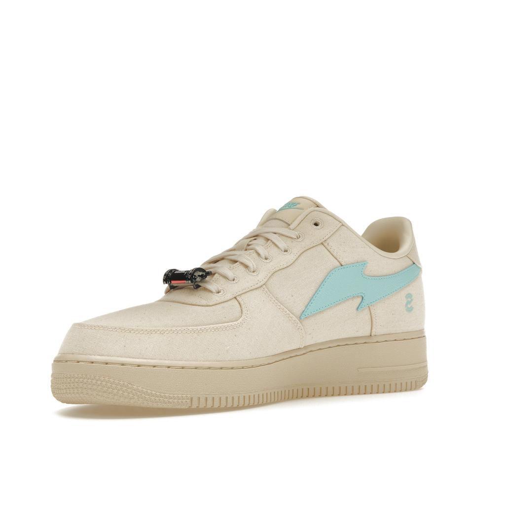 Nike RTFKT X Air Force 1 Low Human Unisex Sneakers Cream Natural Baltic-Blue FQ3954-100