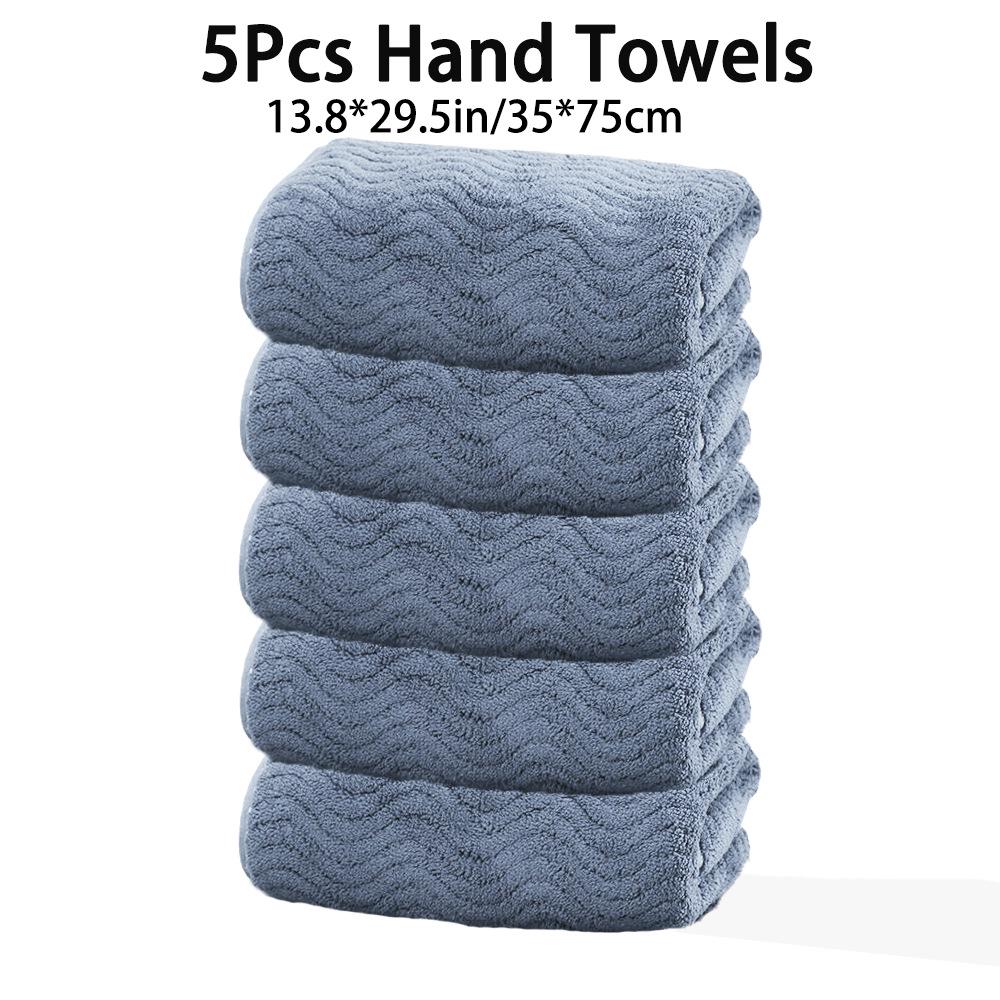 Coral Fleece Double-Sided Quick Dry Towels for Home - Mother-Child & Couple Set