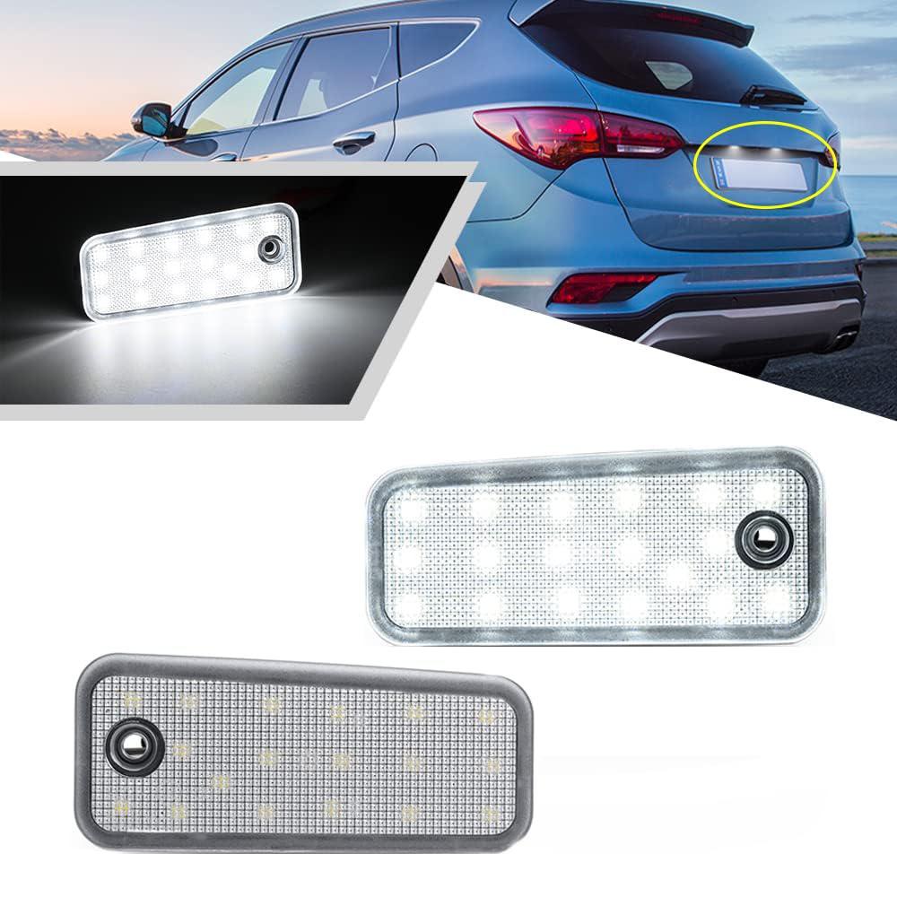 Led License Number Plate Light Tag Lamp For Hyundai Santa DM Grand Santa Fe NC