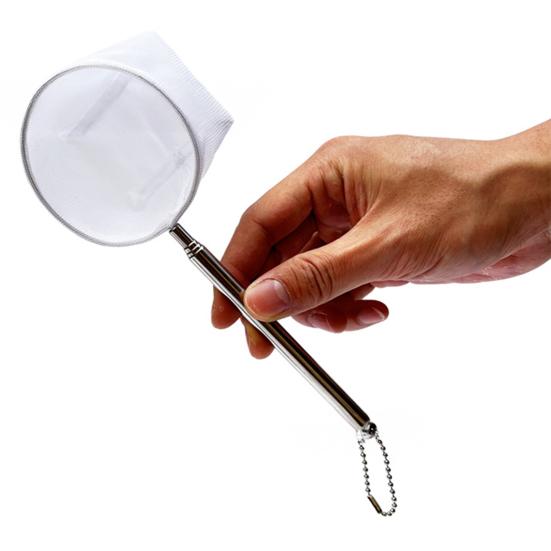Fish Net Aquarium Cleaning Tool with Long Handle Fine Mesh Easy To Use Small Fish Shrimp Net Fish Tank Catching Net