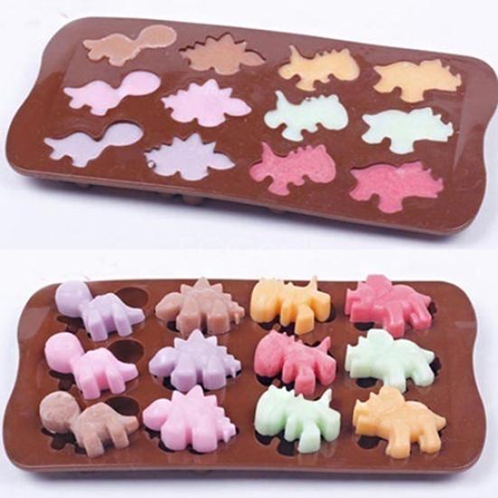 Dinosaur Baking Silicone Mold Chocolate Cake Cookie Muffin Candy Jelly Mould