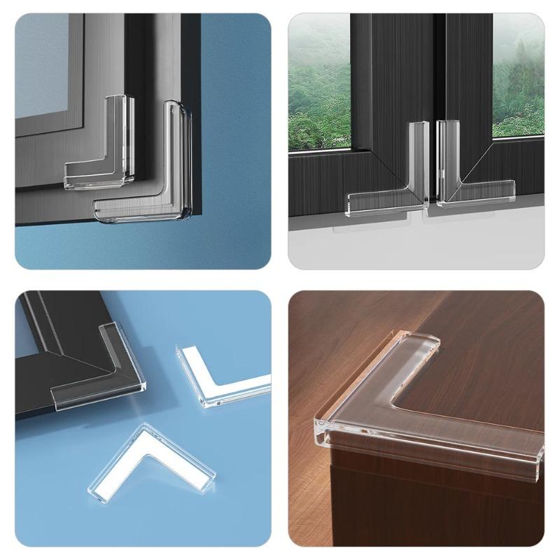 Children's Table Corner Bump-proof Safety Soft Corner Paste Window Right-angle Silicone Protective Cover Baby Safety Products