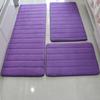 1.5CM Thick Carpet For Bathroom Soft Coral Fleece Absorbent Anti-slip Silica Foot Mat Living Room Bedroom Floor Mat 3 Piece/set