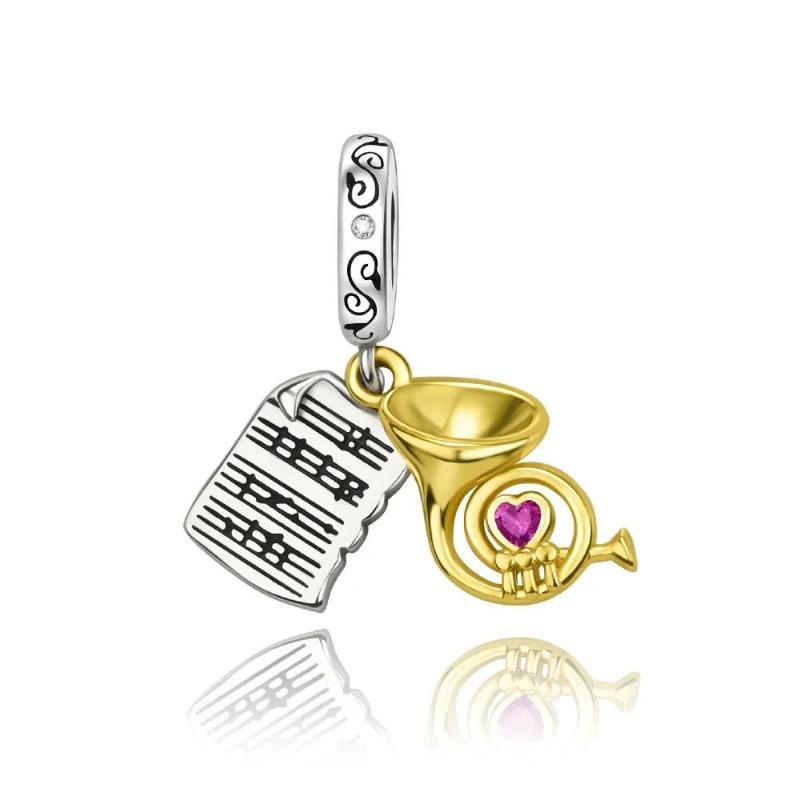 Back To School Copper Charms Bag Earphone Magic Cube Watch Games Console Bead Pendant Fit Bracelet Necklace Jewelry